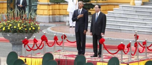 Nhà báo Trần Quang Thành phỏng vấn Lê Minh Nguyên về chuyến công du VN của TT Obama 23-25/5/2016.