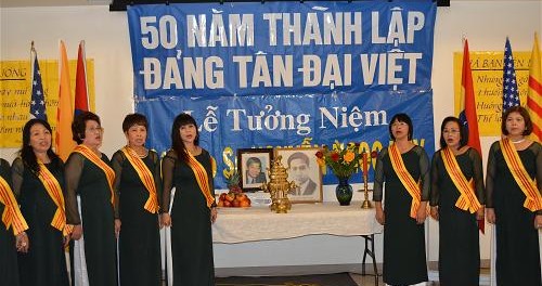 Thông Cáo Báo Chí Lễ Kỷ Niệm 50 năm thành lập Đảng Tân Đại Việt