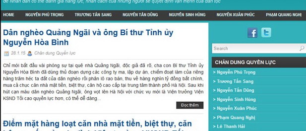 “Chân Dung Quyền Lực”, cuộc chiến trên mạng không có ý nghĩa thực tế