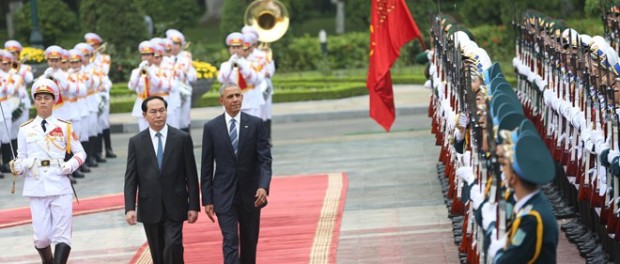 Chủ tịch CSVN hội đàm với TT Obama