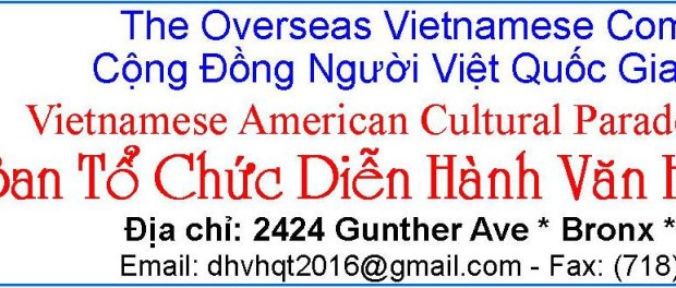 Diễn Hành Văn Hóa Quốc Tế Thứ 31 tại New York ngày18/6/2016