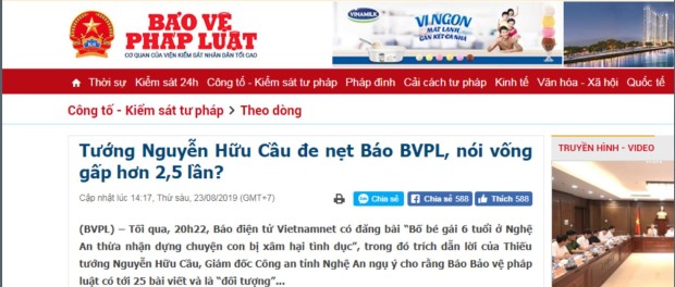 Tin Việt Nam – 24/08/2019