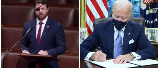 Dân biểu Texas Dan Crenshaw chỉ trích động thái đảo ngược chính sách thời TT Trump của Joe Biden